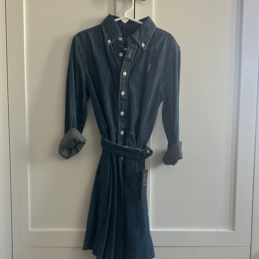 Ralph Lauren Kids Denim Shirt Dress